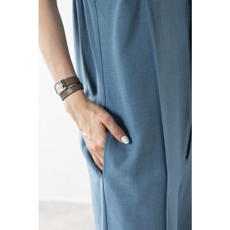 センターシームキャミサロペット  77-003953 | BONJOUR SAGAN | 詳細画像8 