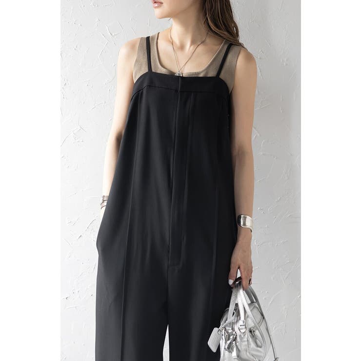 センターシームキャミサロペット  77-003953 | BONJOUR SAGAN | 詳細画像12 