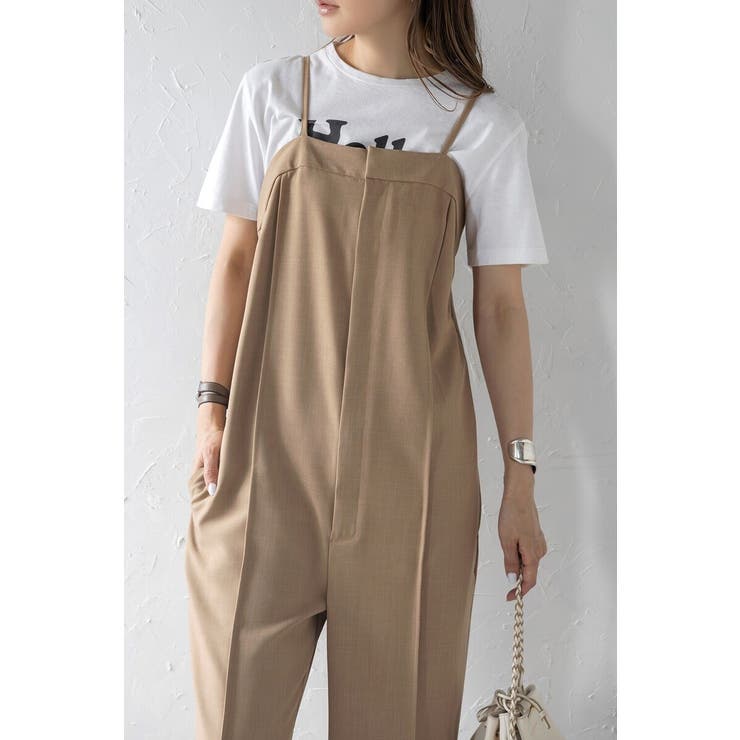 センターシームキャミサロペット  77-003953 | BONJOUR SAGAN | 詳細画像17 