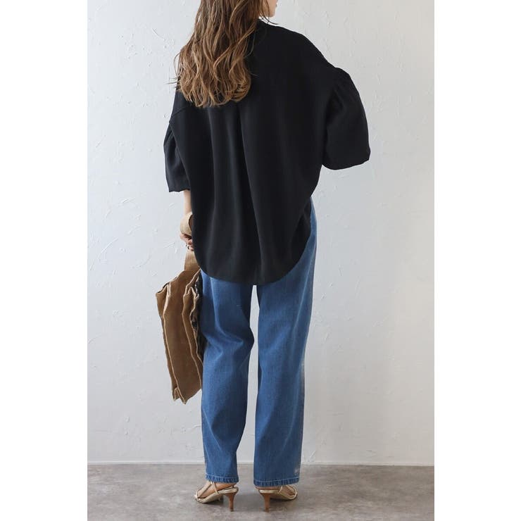 箔サイドラインデニムパンツ 77-003970 | BONJOUR SAGAN | 詳細画像12 