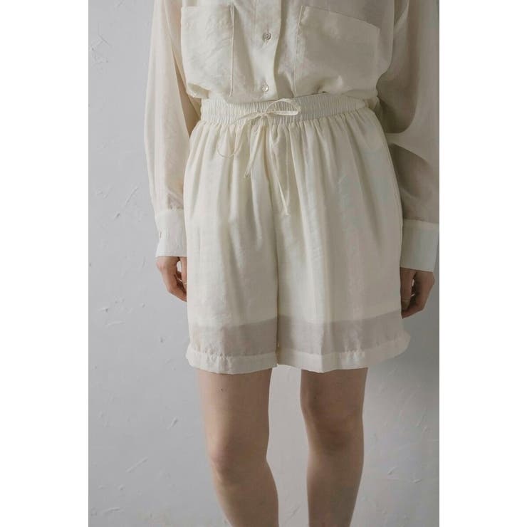 OFF-WHITE | sheer short pants | BONJOUR SAGAN