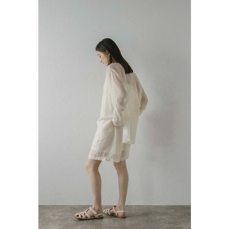 sheer short pants | BONJOUR SAGAN | 詳細画像4 