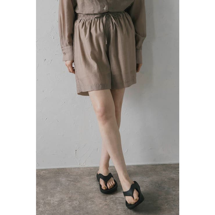 sheer short pants | BONJOUR SAGAN | 詳細画像14 