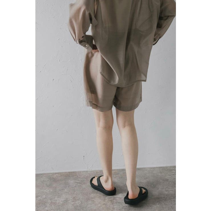 sheer short pants | BONJOUR SAGAN | 詳細画像18 