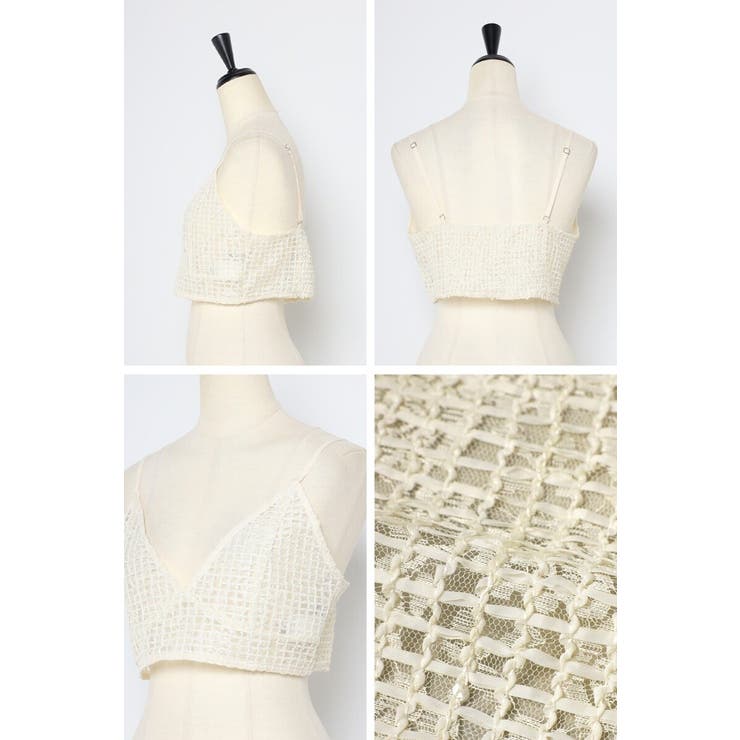 flip sequin bustier | BONJOUR SAGAN | 詳細画像11 