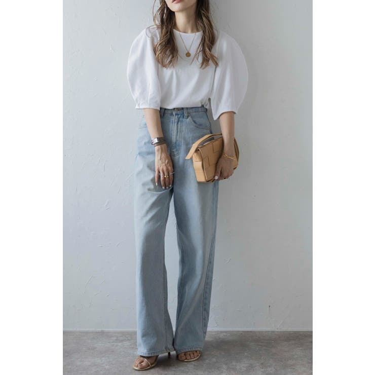 コクーンスリーブTシャツ 77-003993 | BONJOUR SAGAN | 詳細画像2 