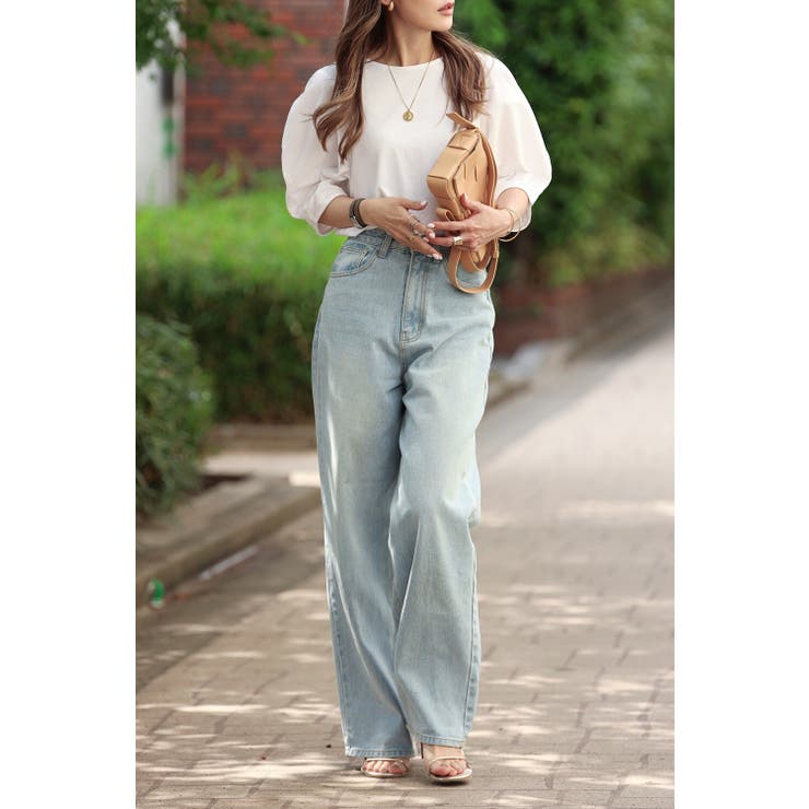 コクーンスリーブTシャツ 77-003993 | BONJOUR SAGAN | 詳細画像6 