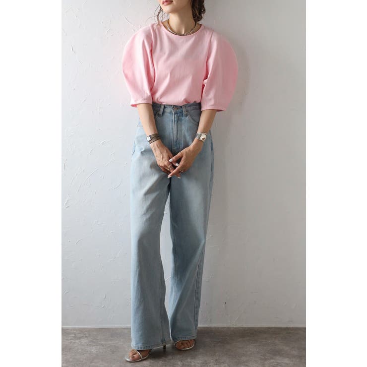 コクーンスリーブTシャツ 77-003993 | BONJOUR SAGAN | 詳細画像12 