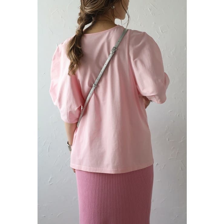 コクーンスリーブTシャツ 77-003993 | BONJOUR SAGAN | 詳細画像17 