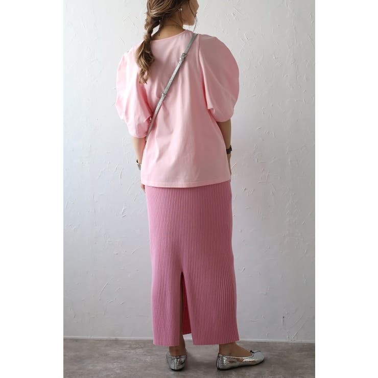 コクーンスリーブTシャツ 77-003993 | BONJOUR SAGAN | 詳細画像18 