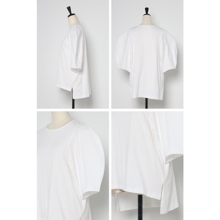 コクーンスリーブTシャツ 77-003993 | BONJOUR SAGAN | 詳細画像20 