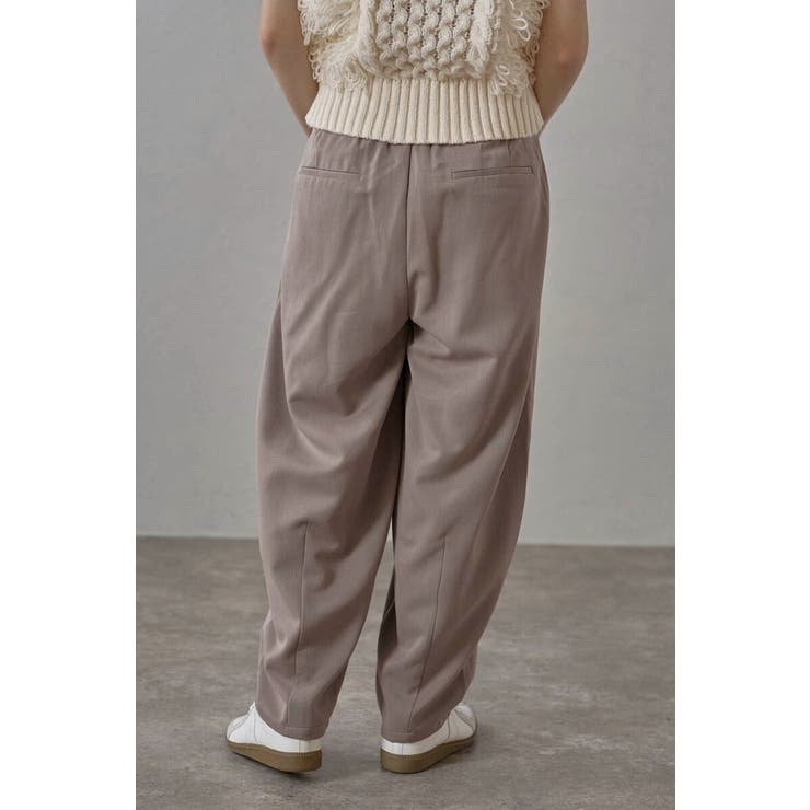 twill curved slacks | BONJOUR SAGAN | 詳細画像26 