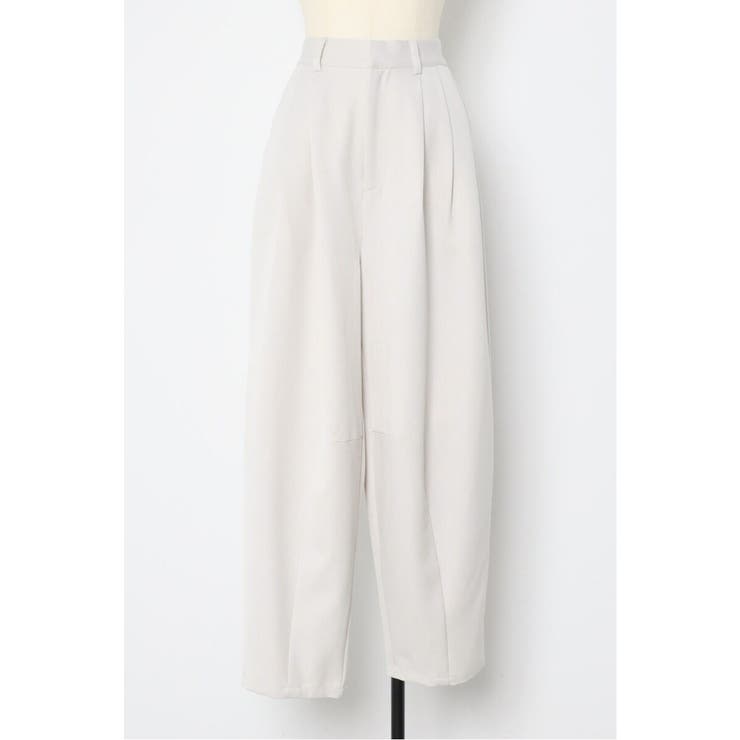 twill curved slacks | BONJOUR SAGAN | 詳細画像30 