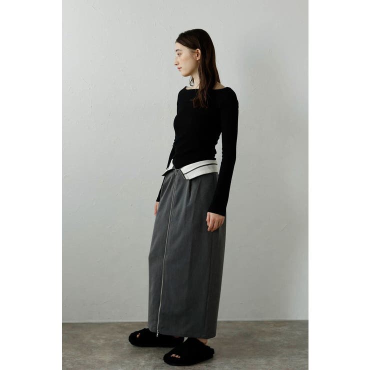 twill waist marked | BONJOUR SAGAN | 詳細画像2 