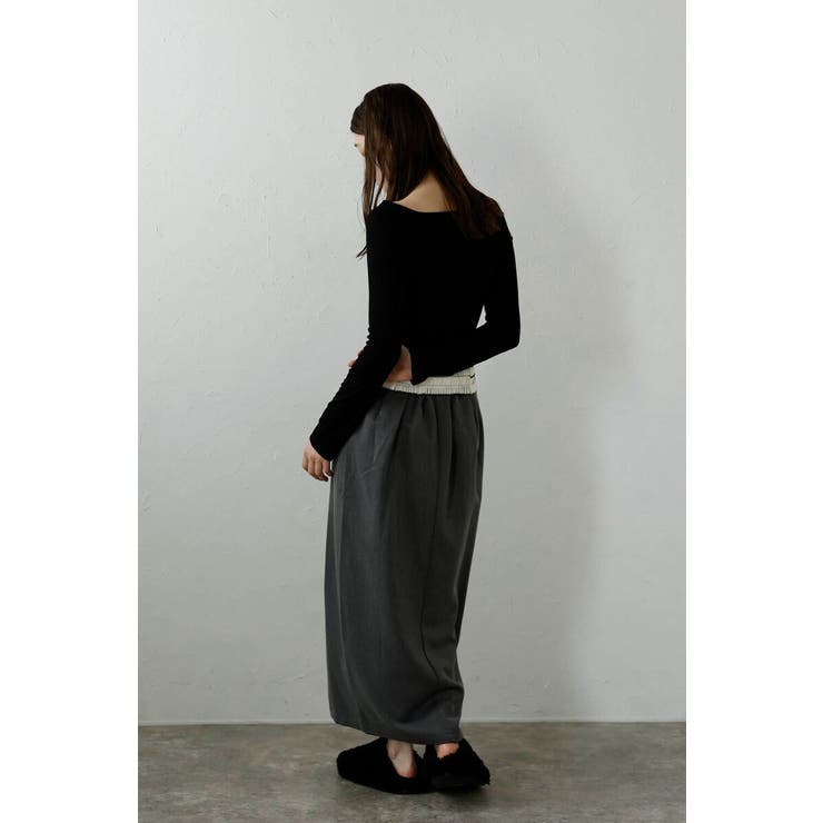 twill waist marked | BONJOUR SAGAN | 詳細画像4 