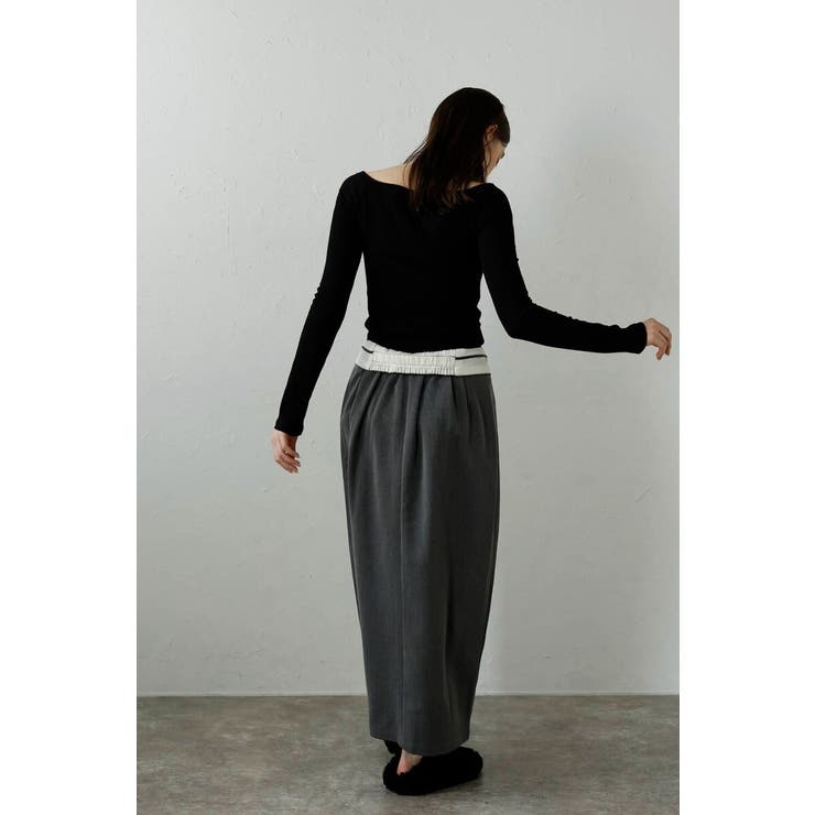 twill waist marked | BONJOUR SAGAN | 詳細画像5 