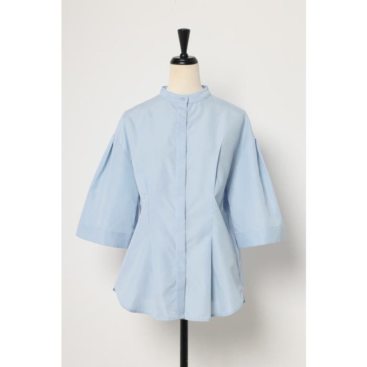 リラクシーノーカラーウエストタックシャツ 77-004026 | BONJOUR SAGAN | 詳細画像26 