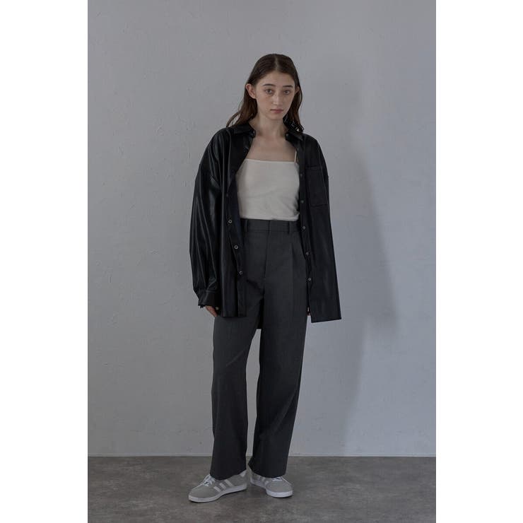 fake leather shirt | BONJOUR SAGAN | 詳細画像16 