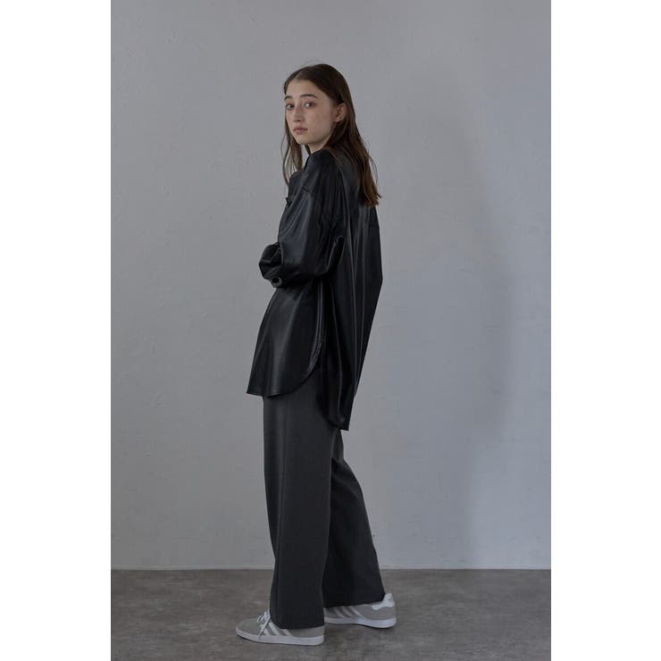 fake leather shirt | BONJOUR SAGAN | 詳細画像17 