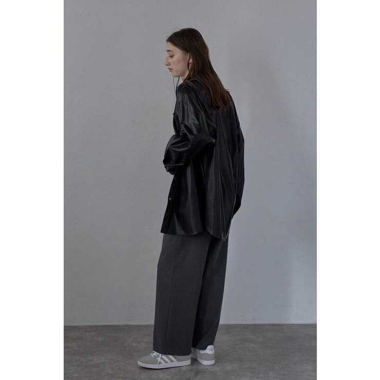 fake leather shirt | BONJOUR SAGAN | 詳細画像18 