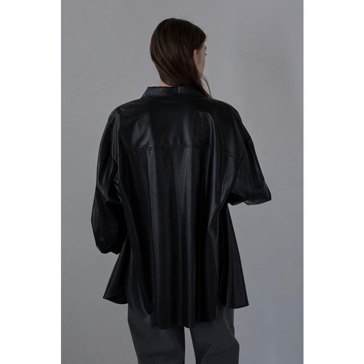 fake leather shirt | BONJOUR SAGAN | 詳細画像20 