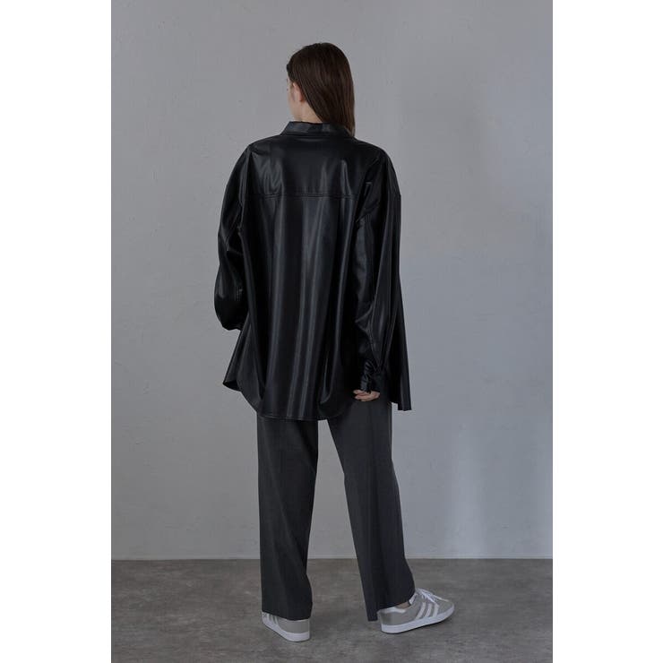 fake leather shirt | BONJOUR SAGAN | 詳細画像22 