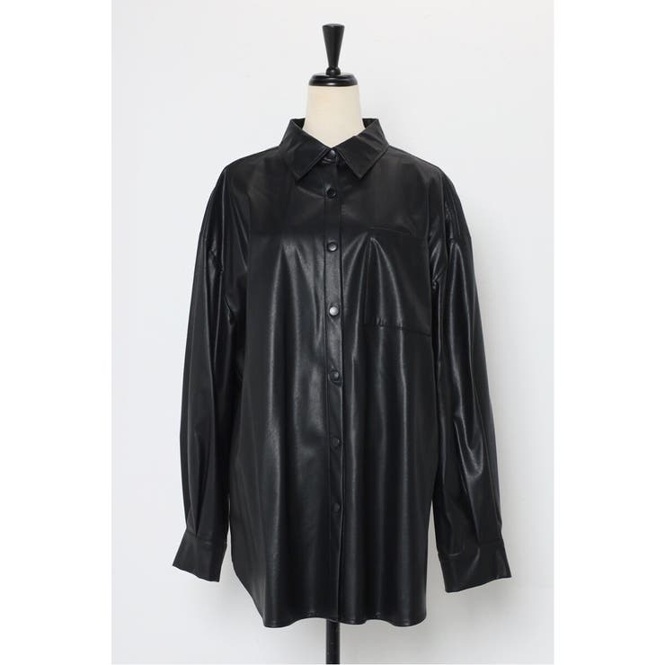 fake leather shirt | BONJOUR SAGAN | 詳細画像28 