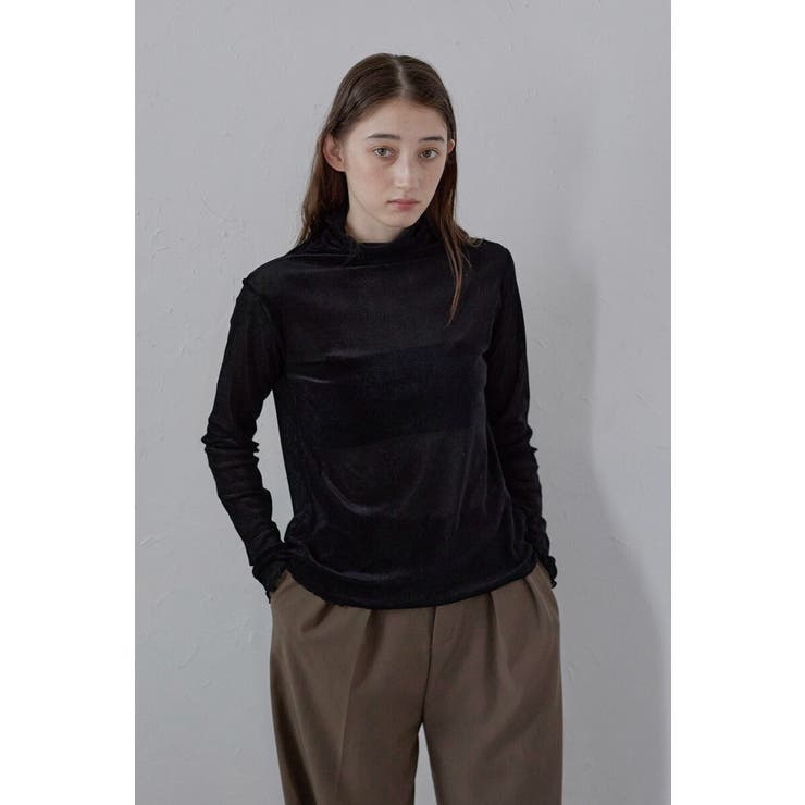 flocky mesh pullover | BONJOUR SAGAN | 詳細画像13 