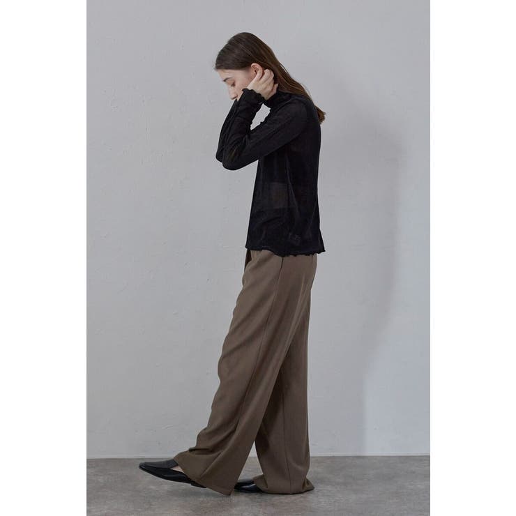 flocky mesh pullover | BONJOUR SAGAN | 詳細画像18 