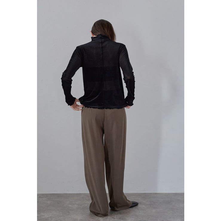 flocky mesh pullover | BONJOUR SAGAN | 詳細画像19 