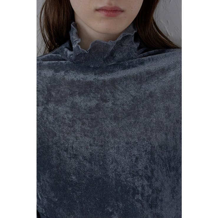 flocky mesh pullover | BONJOUR SAGAN | 詳細画像27 