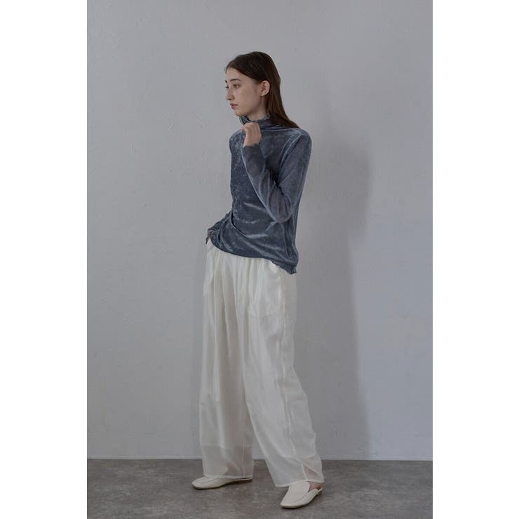 flocky mesh pullover | BONJOUR SAGAN | 詳細画像29 