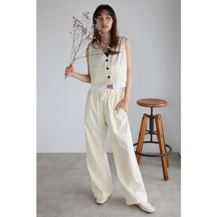 double waist stripe | BONJOUR SAGAN | 詳細画像5 