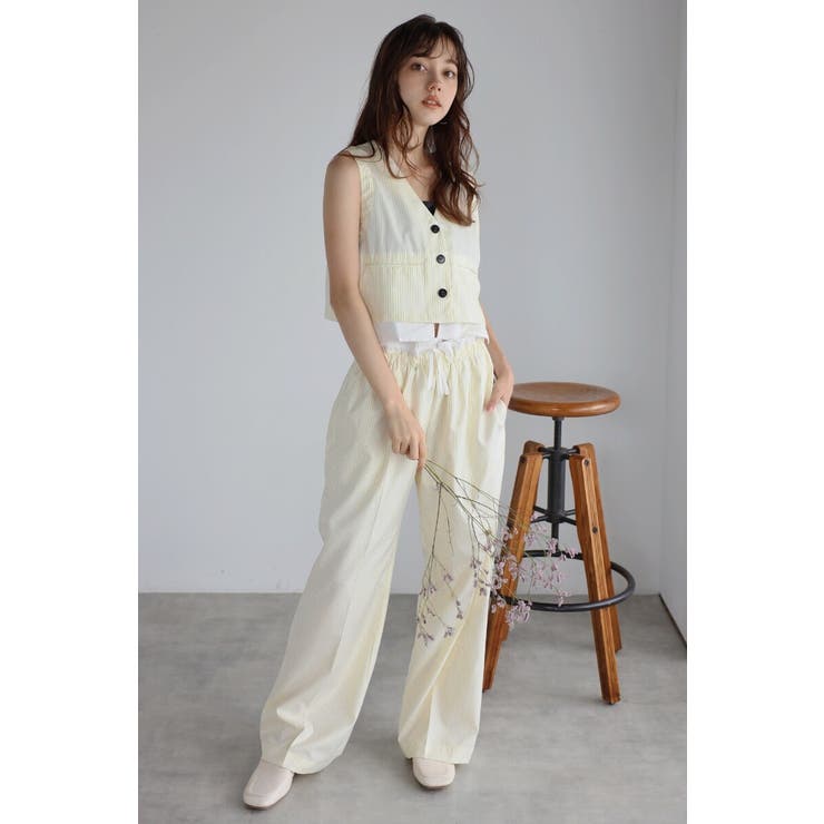 double waist stripe | BONJOUR SAGAN | 詳細画像8 