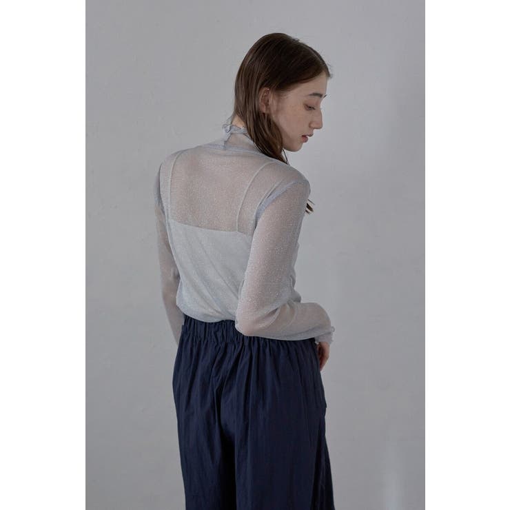 sheer glitter pullover | BONJOUR SAGAN | 詳細画像15 