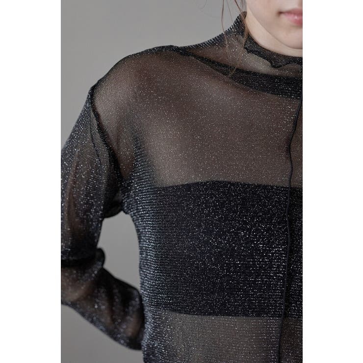 sheer glitter pullover | BONJOUR SAGAN | 詳細画像20 