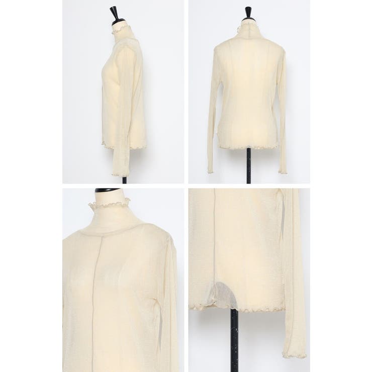 sheer glitter pullover | BONJOUR SAGAN | 詳細画像27 