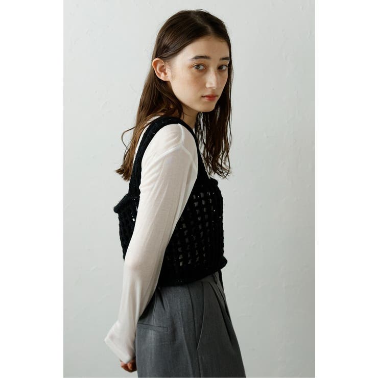 flip sequin knit | BONJOUR SAGAN | 詳細画像13 