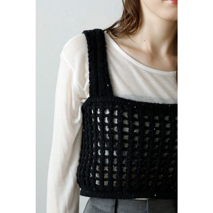 flip sequin knit | BONJOUR SAGAN | 詳細画像21 