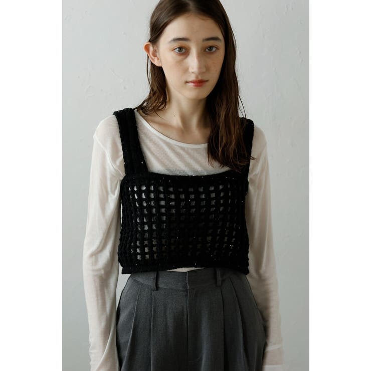 flip sequin knit | BONJOUR SAGAN | 詳細画像22 