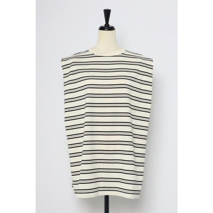 バックデザインボーダートップス 77-004080 | BONJOUR SAGAN | 詳細画像19 