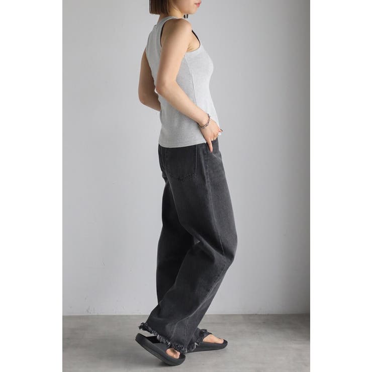 ダブルジップアメスリラメタンクトップ 77-004085 | BONJOUR SAGAN | 詳細画像7 