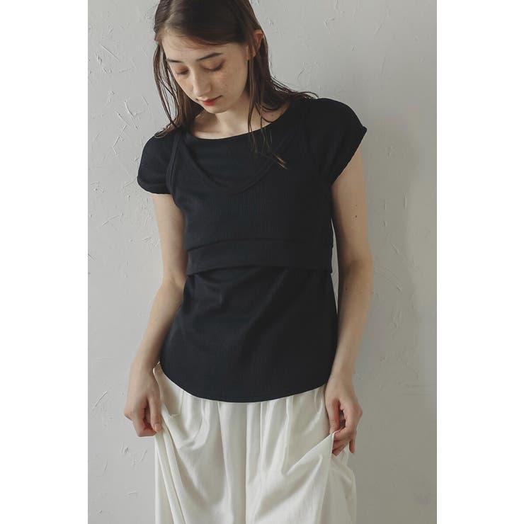 BLACK | bustier set tops | BONJOUR SAGAN