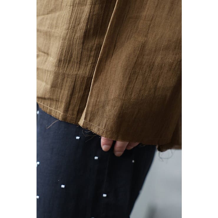 シアークルーネックプルオーバーブラウス 77-004101 | BONJOUR SAGAN | 詳細画像15 