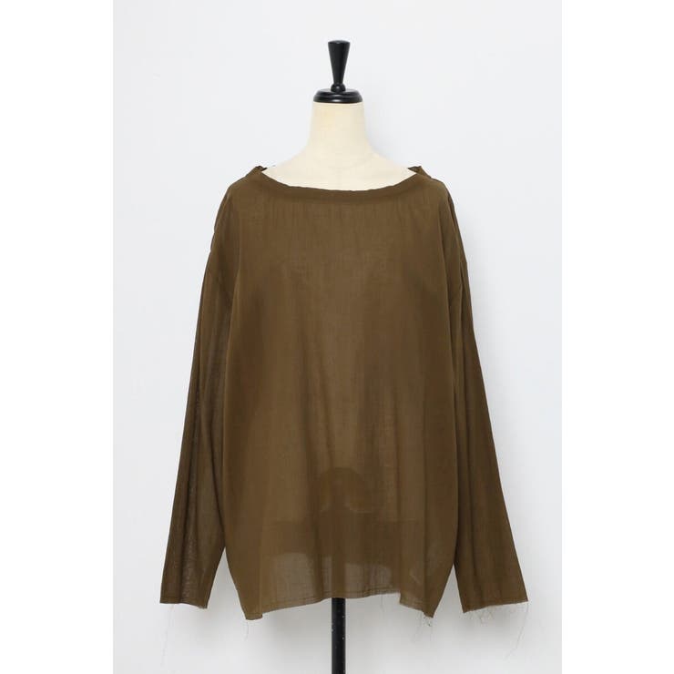 シアークルーネックプルオーバーブラウス 77-004101 | BONJOUR SAGAN | 詳細画像31 