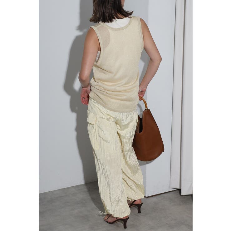 シアーニットタンク 77-004102 | BONJOUR SAGAN | 詳細画像13 