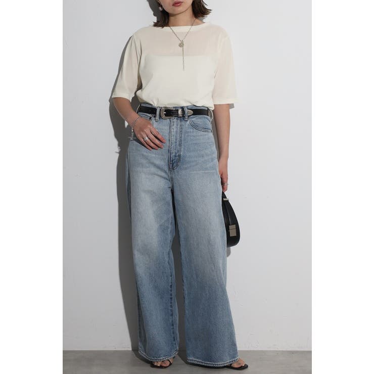 ハーフスリーブベロアT 77-004107 | BONJOUR SAGAN | 詳細画像7 