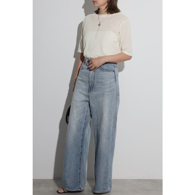 ハーフスリーブベロアT 77-004107 | BONJOUR SAGAN | 詳細画像8 