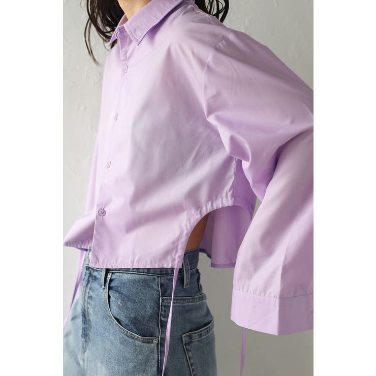 サイドギャザークロップドシャツ 77-004115 | BONJOUR SAGAN | 詳細画像5 