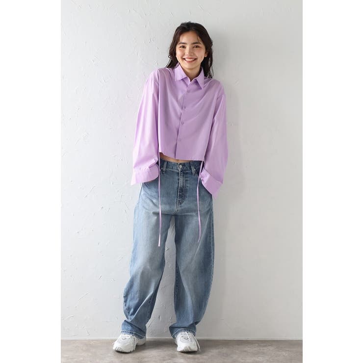 サイドギャザークロップドシャツ 77-004115 | BONJOUR SAGAN | 詳細画像7 